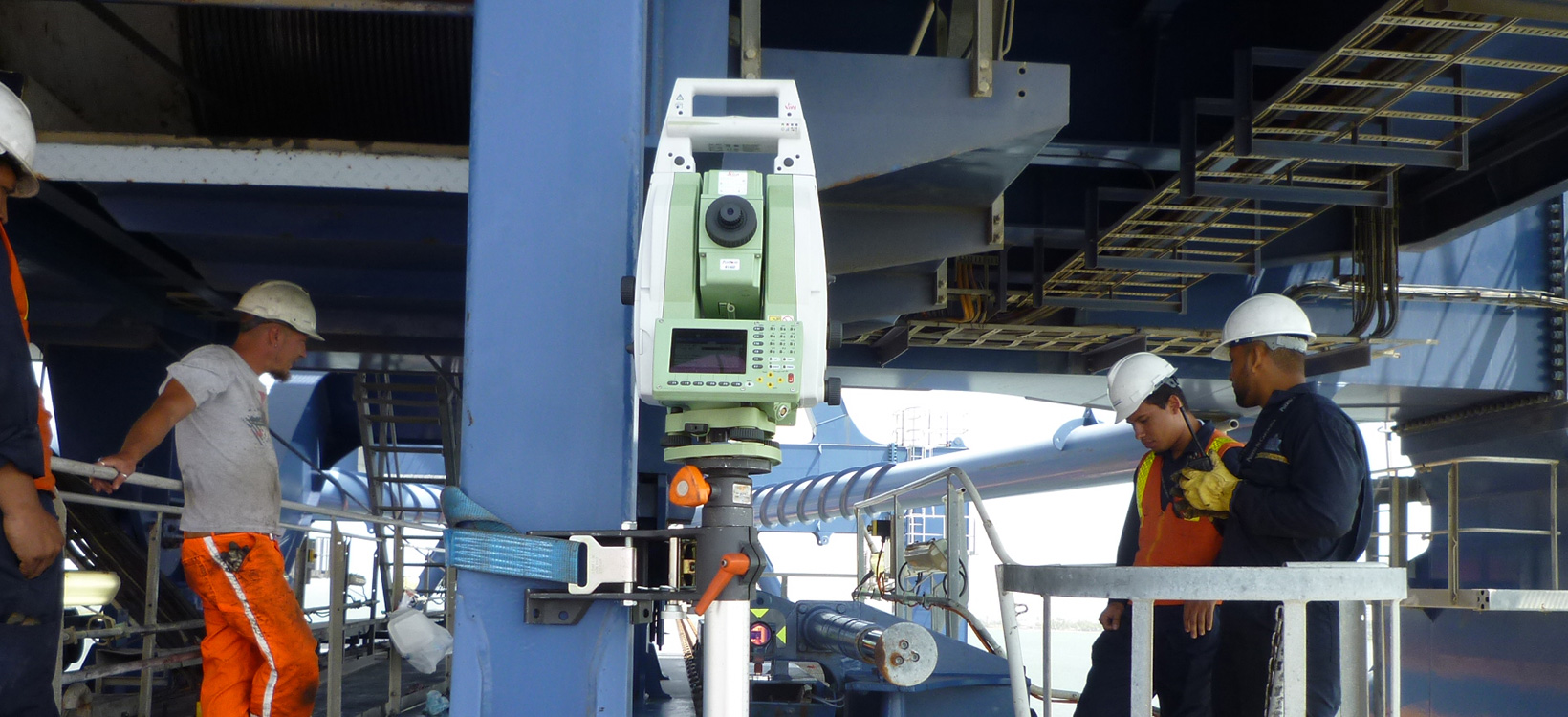 Measuring high in ports